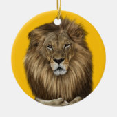 Lion - Keramisch Ornament (Voorkant)