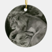 Lion Keramisch Ornament (Voorkant)