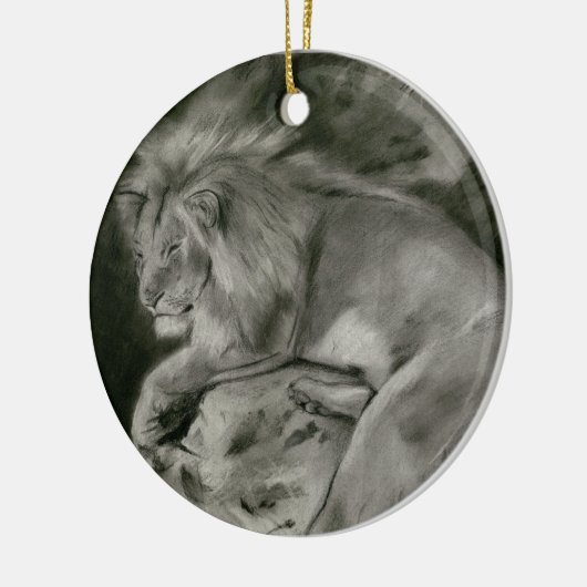 Lion Keramisch Ornament (Links)