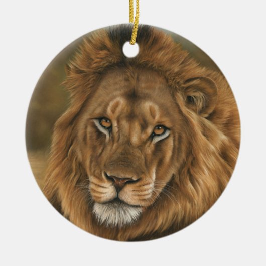 Lion Keramisch Ornament (Voorkant)