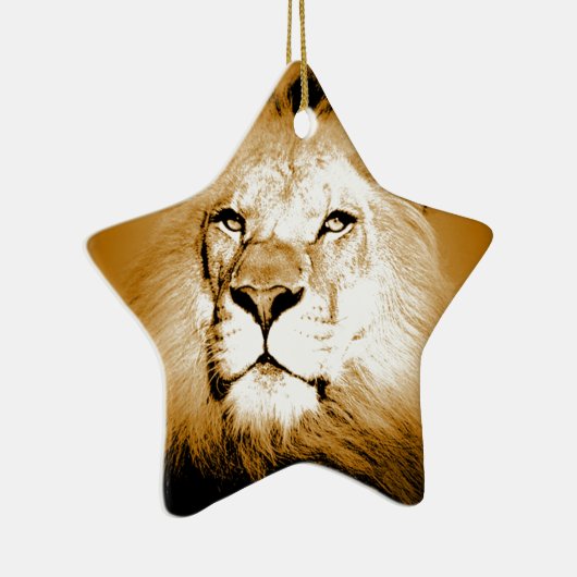 Lion Keramisch Ornament (Rechts)
