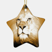 Lion Keramisch Ornament (Links)