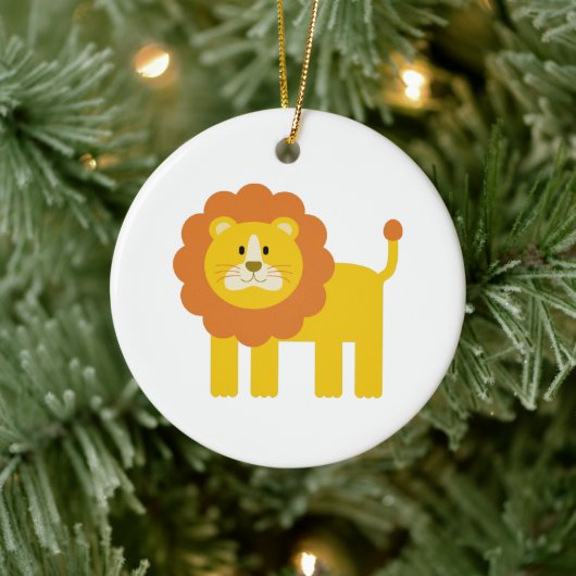 Lion Keramisch Ornament (Boom)
