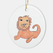 Lion Keramisch Ornament (Links)