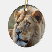 Lion Keramisch Ornament (Links)