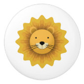 Lion Keramische Knop (Voorkant)