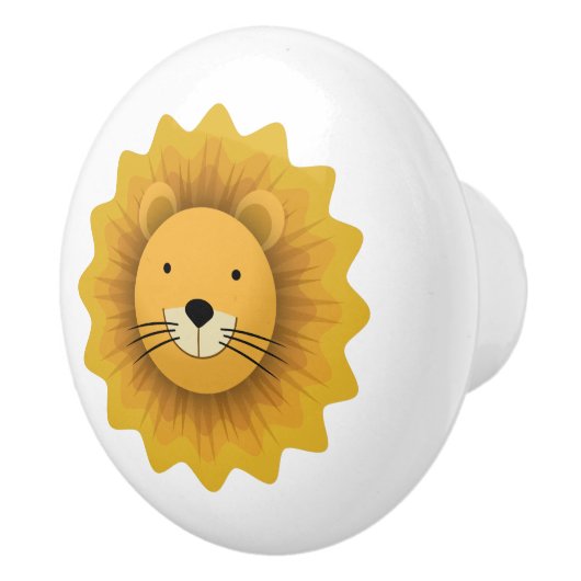 Lion Keramische Knop (Rechts)