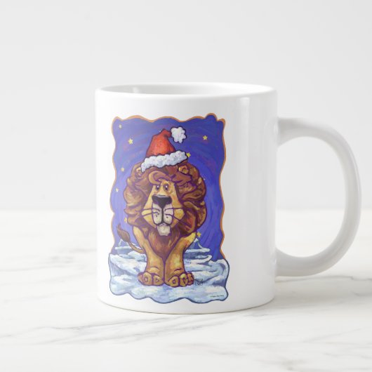 Lion Kerstmis Grote Koffiekop (Rechts)
