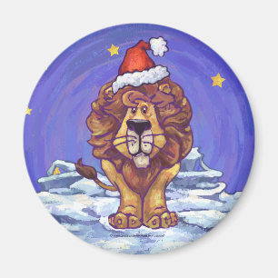 Lion Kerstmis Magneet