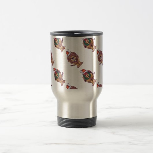 Lion Kerstmis Reisbeker (Center)