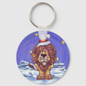 Lion Kerstmis Sleutelhanger (Voorkant)