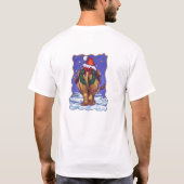 Lion Kerstmis T-shirt (Achterkant)