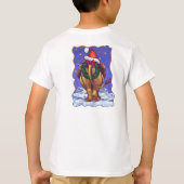 Lion Kerstmis T-shirt (Achterkant)