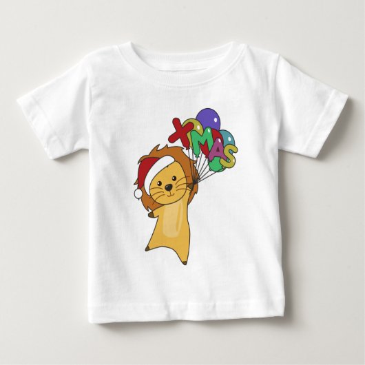 Lion Kerstmis Winterdieren Lons (Voorkant)