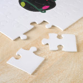 Lion Kerstmis Winterdieren Lons Legpuzzel (Zijkant)