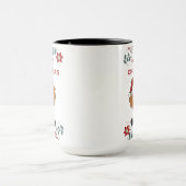 Lion Kerstmis Winterdieren Lons Mok (Midden)
