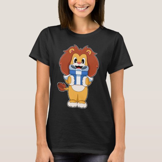 Lion kerstpakket t-shirt (Voorkant)