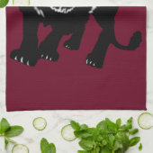 Lion keukenhanddoek Kies kleur (Gevouwen)