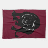 Lion keukenhanddoek Kies kleur (Horizontaal)