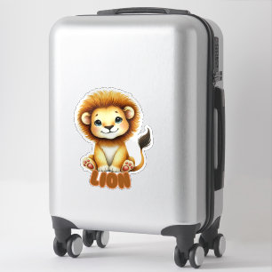 LION - KINDERKAMER STICKER