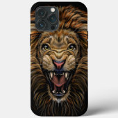 Lion King Animal Wildlife iPhone Case Mate (Achterkant)