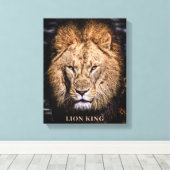 LION KING ART CANVAS AFDRUK (Insitu (Houten vloer))