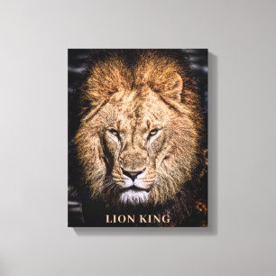 LION KING ART CANVAS AFDRUK