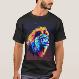 Lion King Basic T-shirt: Omarm het koninklijk leve T-shirt