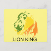 LION KING BRIEFKAART (Voorkant)
