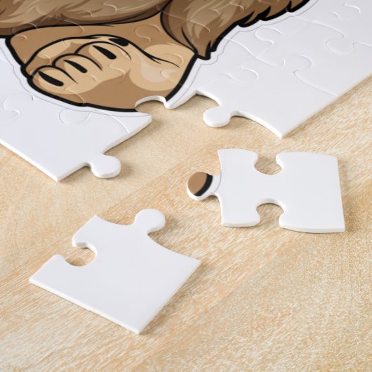 Lion King Crown Legpuzzel (Zijkant)