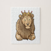 Lion King Crown Legpuzzel (Verticaal)