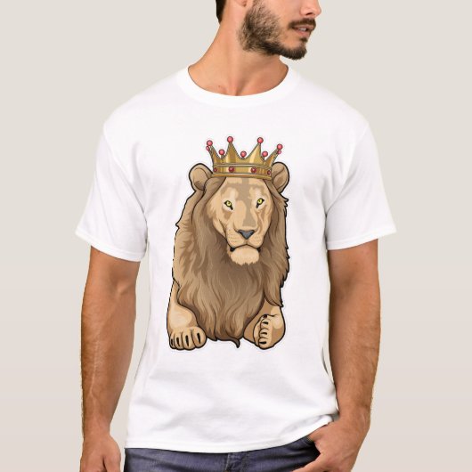 Lion King Crown T-shirt (Voorkant)
