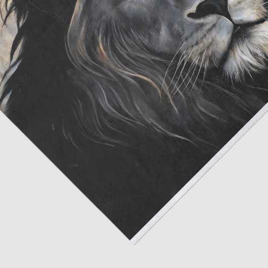 Lion King Decoupage Tissuepapier (Detail)