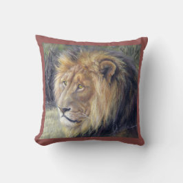 Lion King en Queen 16 x 16-inch Sierkussen