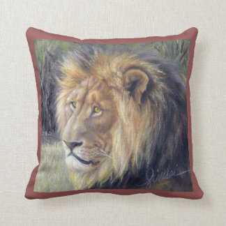 Lion King en Queen 16 x 16-inch Sierkussen