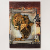 Lion King en Queen Legpuzzel (Verticaal)