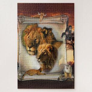 Lion King en Queen Legpuzzel