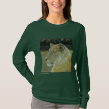 Lion King en Queen Long Slapeve Women's T-Shirt