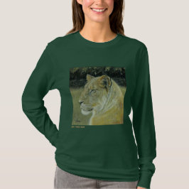 Lion King en Queen Long Slapeve Women's T-Shirt
