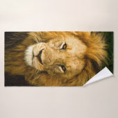 LION KING IN HET OERWOUD BADHANDDOEK (Badhanddoek)