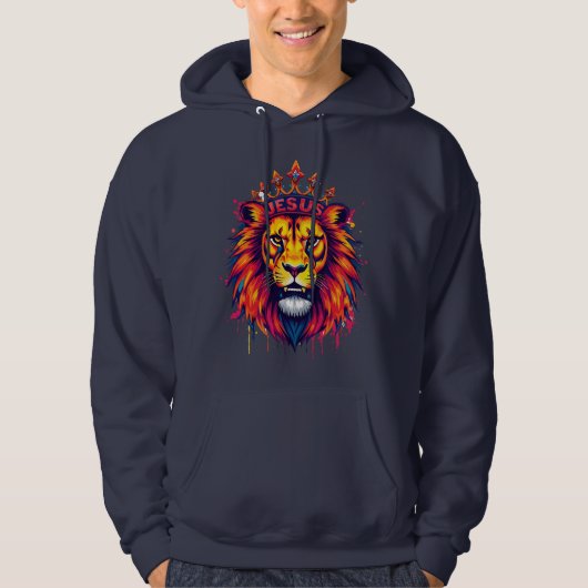 Lion King Jesus Hoodie (Voorkant)