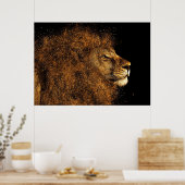 Lion King Lion Poster (Keuken)