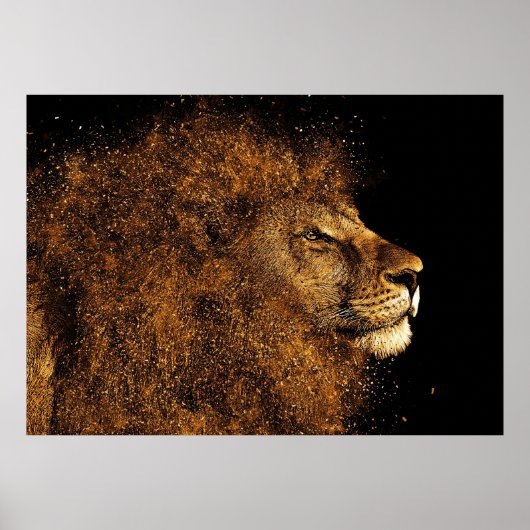 Lion King Lion Poster (Voorkant)