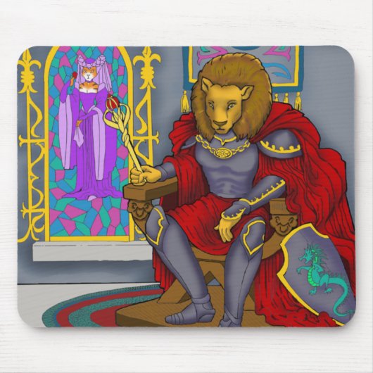 Lion King Mousepad Muismat (Voorkant)