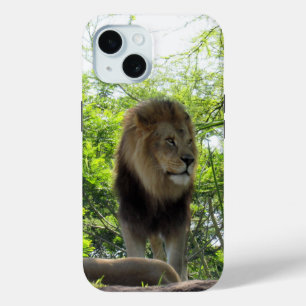 Lion - King of the Oerwoud Telefoonhoesje iPhone 15 Case