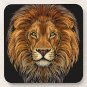 Lion King Portrait Onderzetter | Majestic Lion Ond (Voorkant)