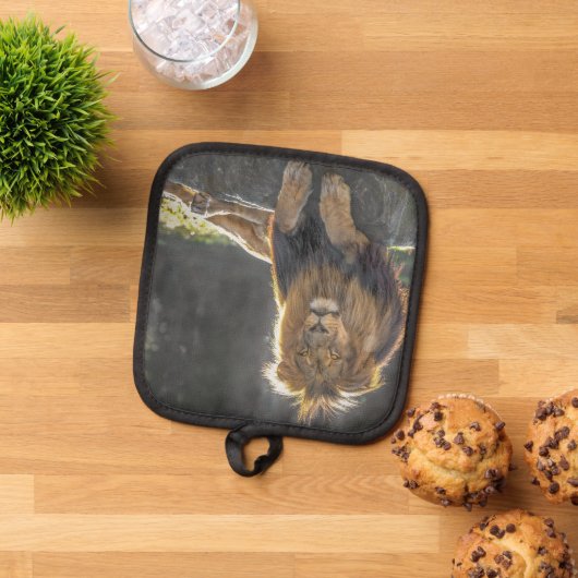Lion King Pot Holder Pannenlap (Top down)