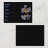 Lion King-profielkaart Visitekaartje (Voorkant / Achterkant)