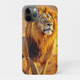 Lion King Savanna Sunset Design Case-Mate iPhone Case