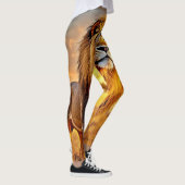 Lion King Savanna Sunset Design Leggings (Rechts)